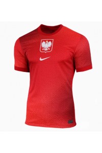 Polen Voetbaltruitje Uit tenue EK 2024 Korte Mouw